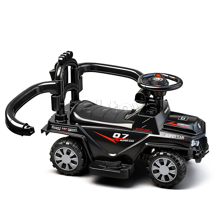 Каталка детская-электромобиль "Машина" (цвет черный)