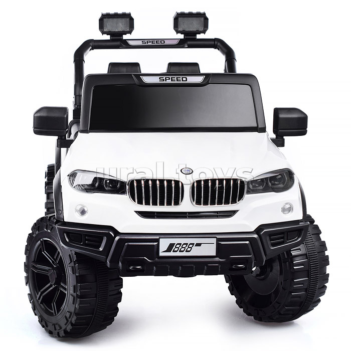 Электромобиль "Профи" на аккумуляторе, с р/у управлением, в коробке (белый)