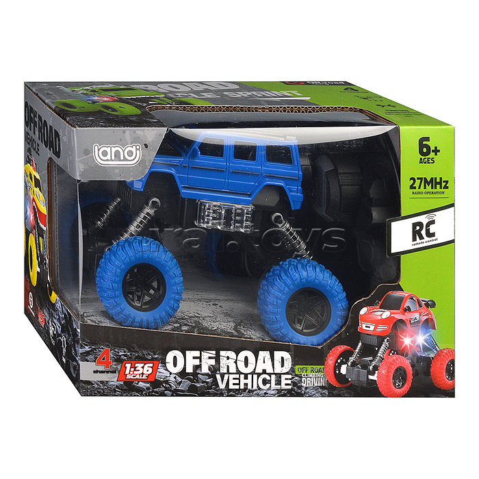 Машина "Off road vehicle-1" р/у, 27 MHz, в коробке Машина "Off road vehicle-1" р/у, 27 MHz, в коробке