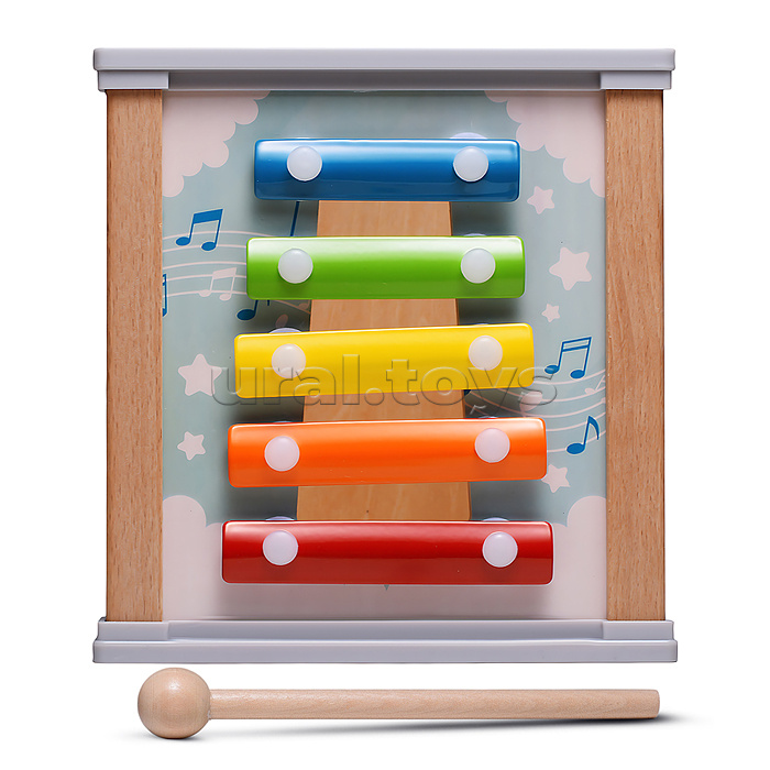 Бизиборд-Куб развивающий "Любимая ферма"