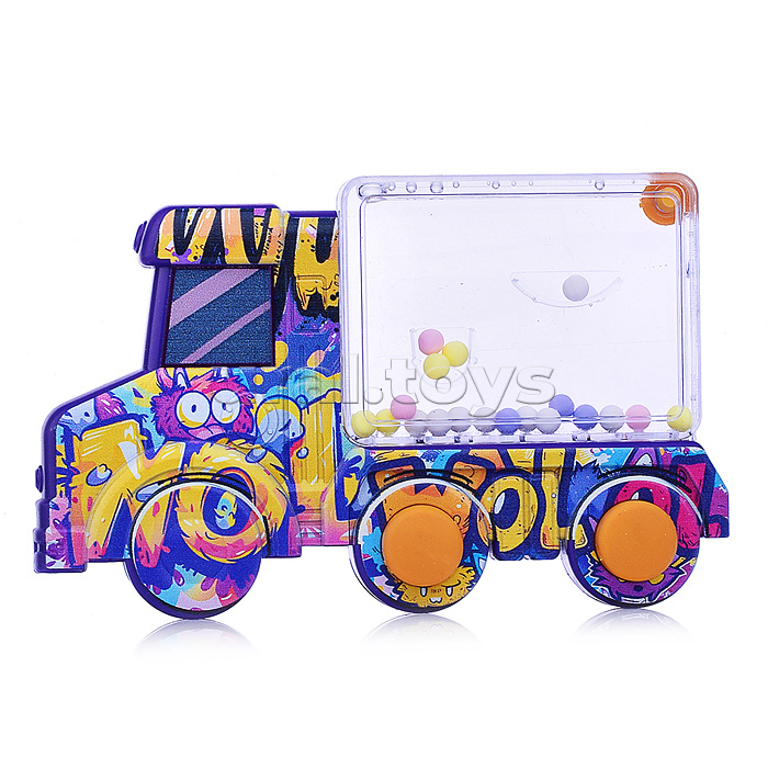 Водная игра "Веселый транспорт" в коробке
