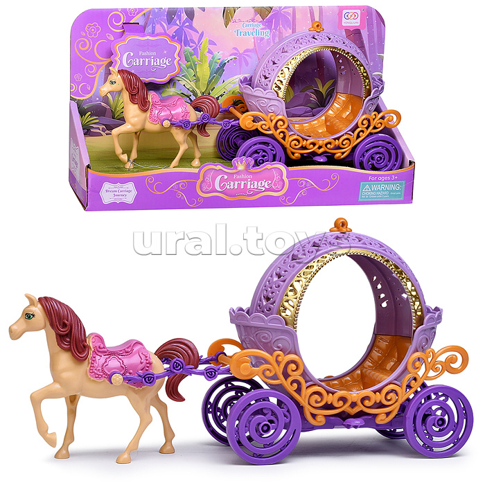 Набор карета "Волшебный экипаж" в коробке