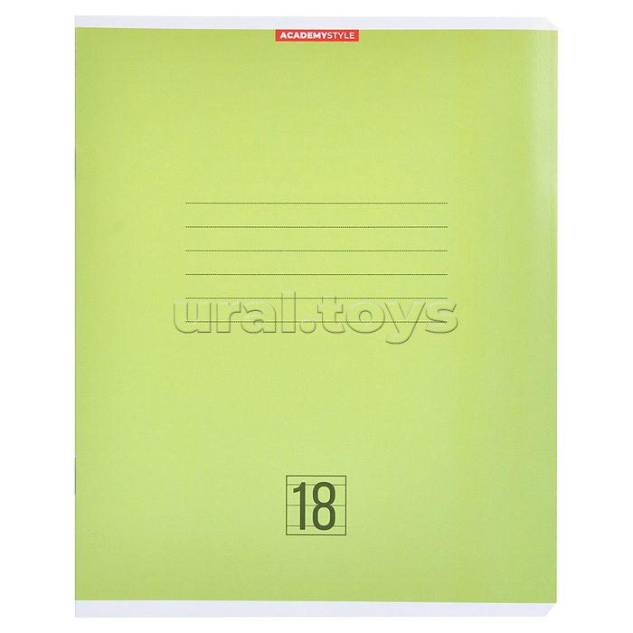 Тетрадь 18л А5 линейка Однотон (Микс) Тетрадь 18л А5 линейка Однотон (Микс)