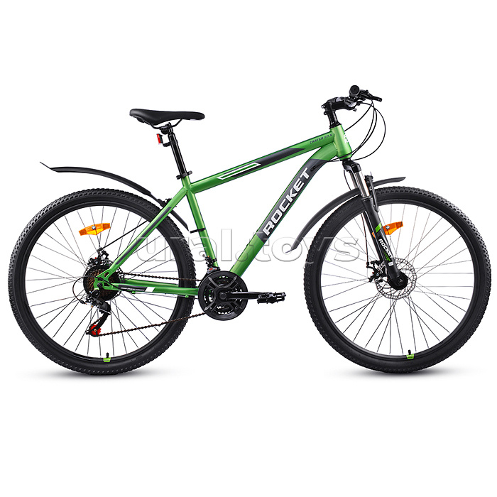 Велосипед 27,5" Rocket Crater 27,5, цвет зеленый, размер 16"
