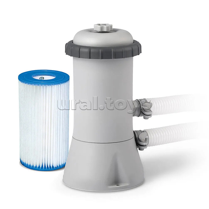 Бассейн каркасный Rectangular Frame прямоугольный 450х220х84 см, фильтр-насос, арт.28274NP INTEX