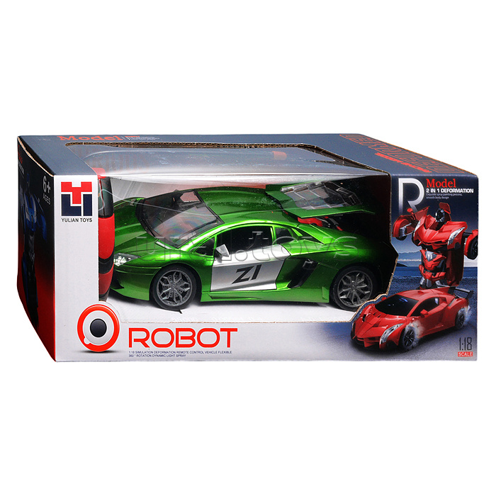 Машина "Сила скорости" р/у, 27 MHz, с аккум., в коробке