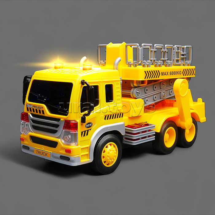 Набор машин "Строительные работы" 1:16 (свет, звук) в коробке