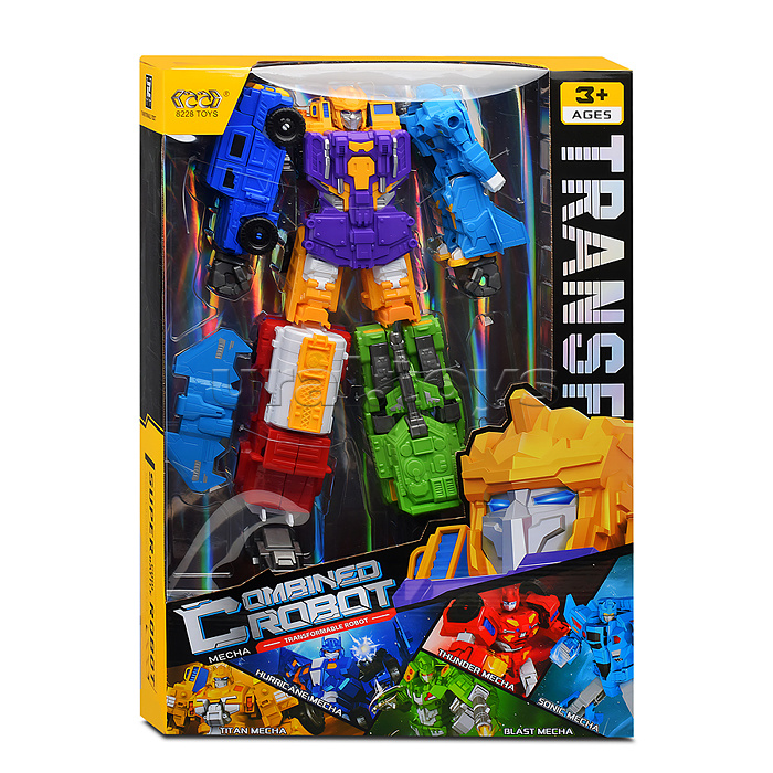 Робот "Рич" трансформирующийся, в коробке