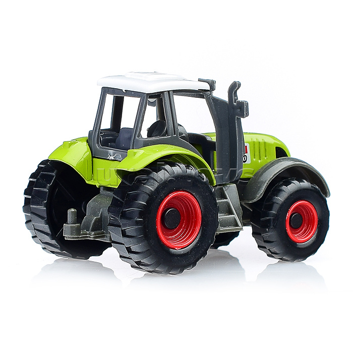 Трактор с прицепом, в коробке