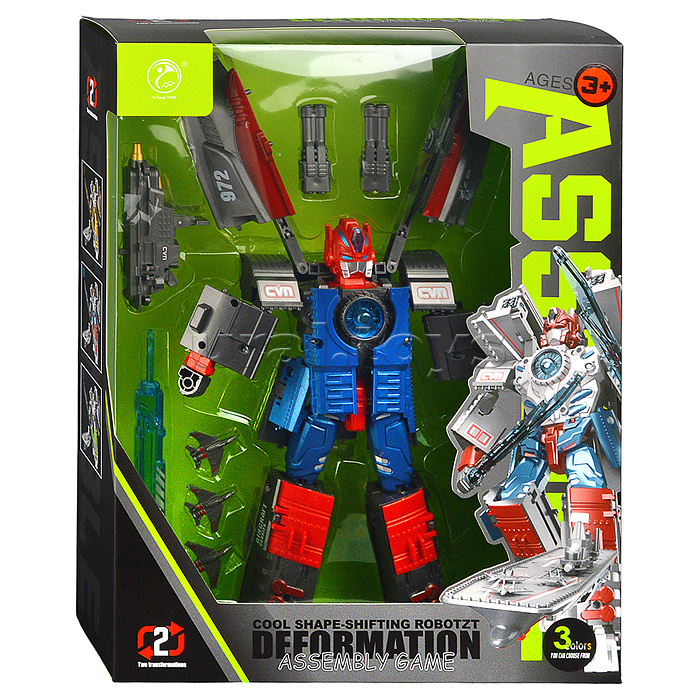 Робот "Военный бот" в коробке