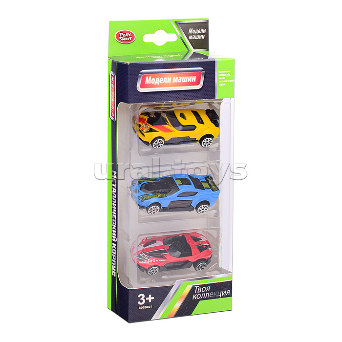Набор машин "Гонки в городе" в коробке