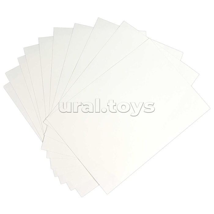 Папка для акварели 10 л. А4 "Котик" мелованный картон 240 г/м².