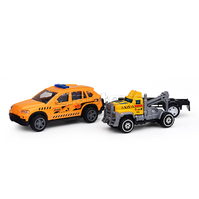 Машина "Городская стройка" металл, в коробке