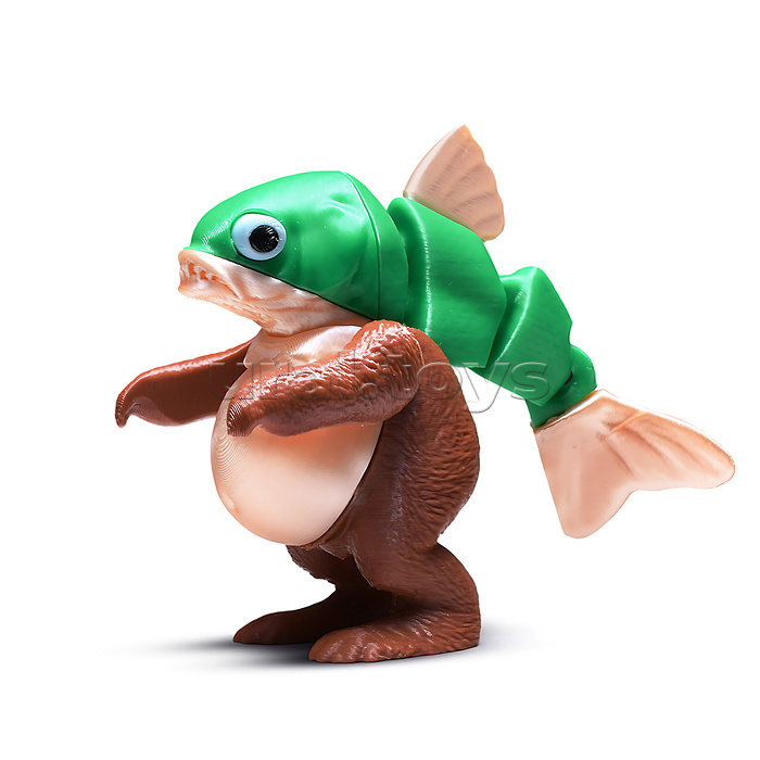 Игрушка-антистресс "Необычная рыба"