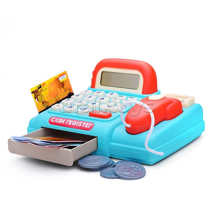 Касса "Играем в магазин" в коробке