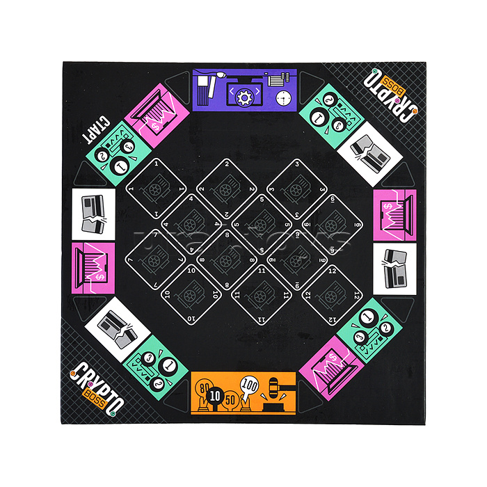 Игра настольная. CRYPTOBOSS/Криптобосс Игра настольная. CRYPTOBOSS/Криптобосс