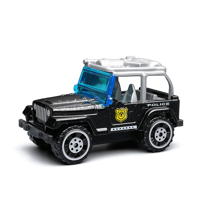 Машина "Полицейская служба" металл, в коробке