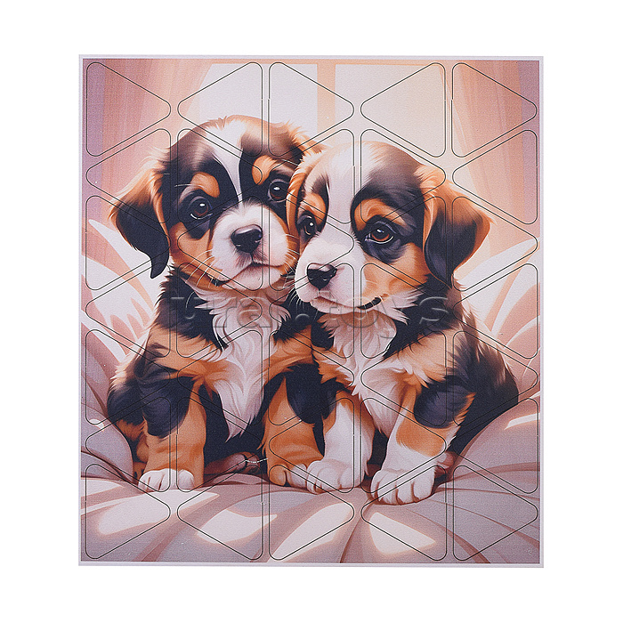 Пазл 35 "Щенки" (Цветной)