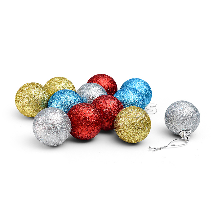 Набор новогодних украшений "Волшебство" (4см.*13шт.)