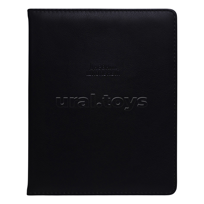 Дневник 1-11 кл. "Стикеры на чёрном" кожзам: А5+; твёрдый переплёт, с брелоком