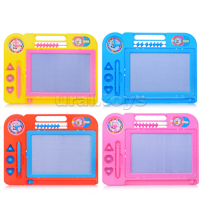 Доска для рисования "Рисуй, считай, пиши" в пакете