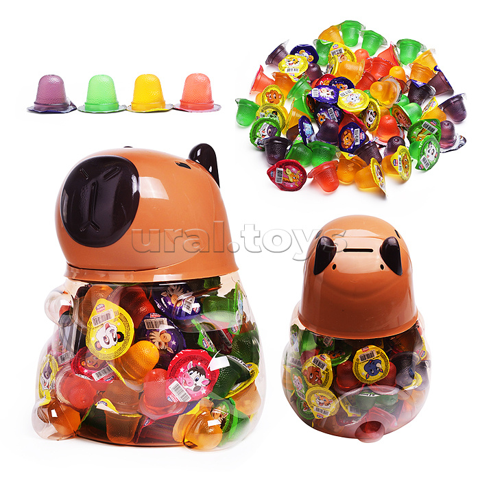 Десерт желейный "Канди Клаб" (с изображением капибары) 13гр*100шт