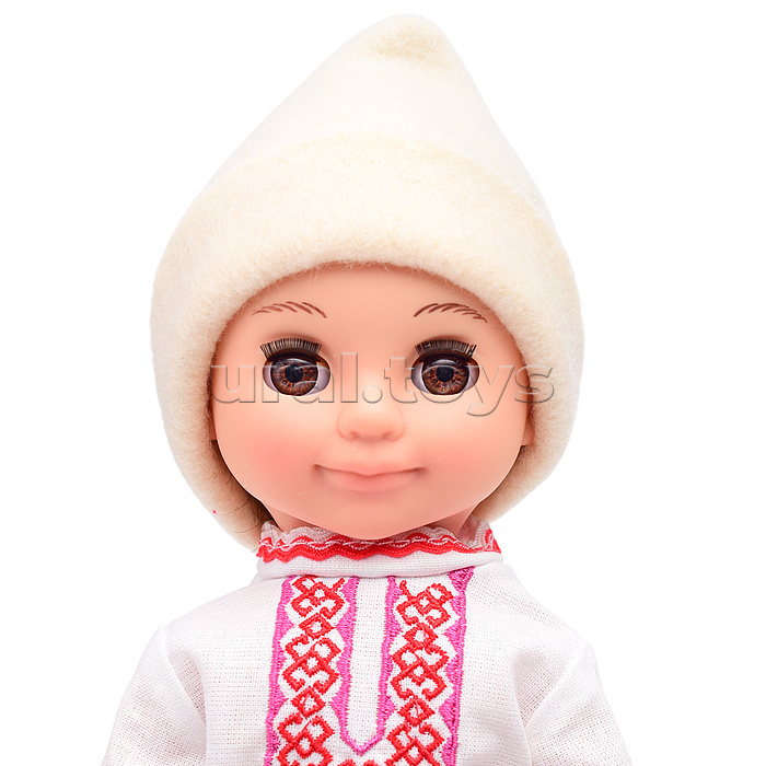 Кукла Мальчик в марийском костюме 30 см