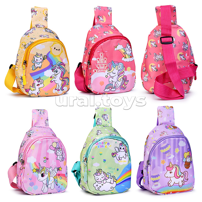 Сумка детская "Единорожка" 13*6*18 см.