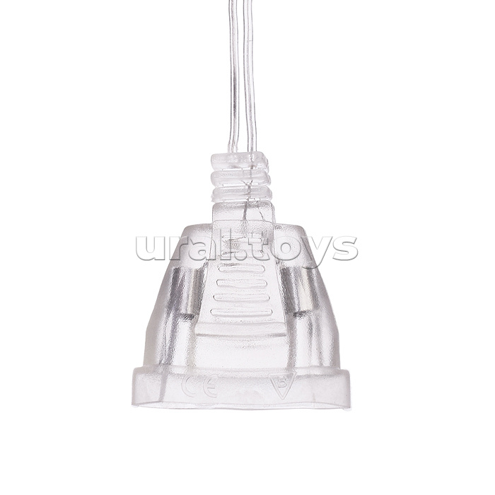 Электрогирлянда Бахрома, 3м, 96 ламп, теплый