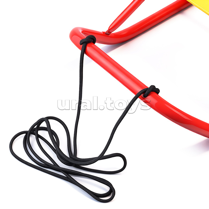 Игрушка. Санки детские "Ветерок 1+" (алый)