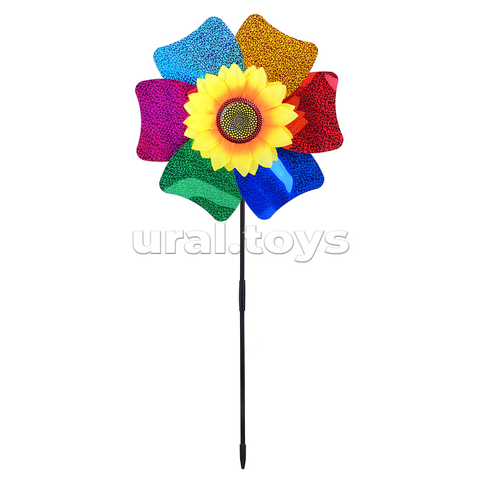 Ветерок "Подсолнух" голограмма" 26*65 см., в пакете