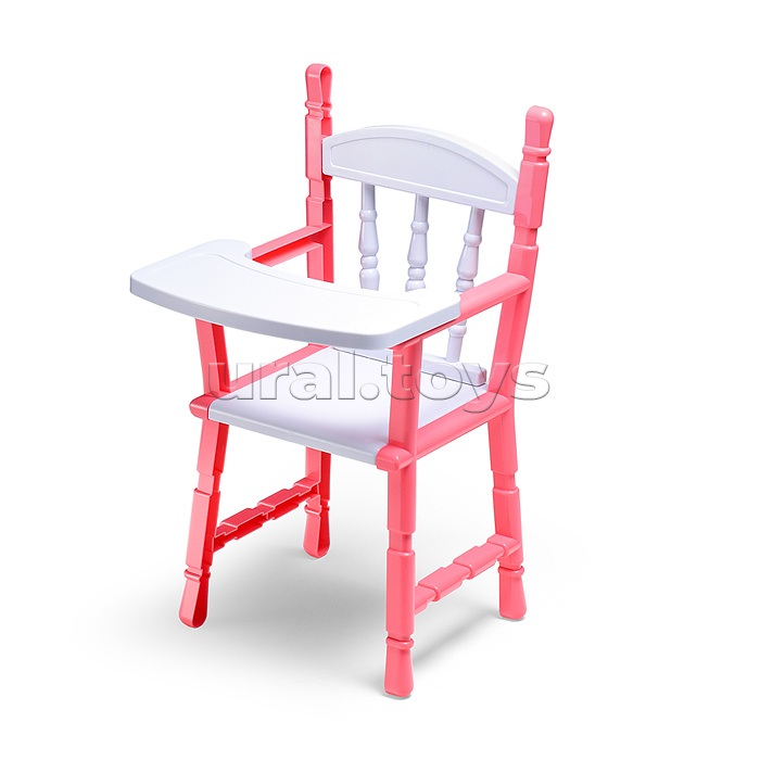 Набор аксессуаров для куклы (набор посуды, горшок, столик для кормления) в пакете