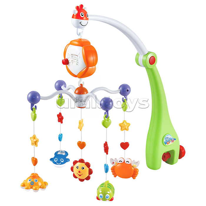 Мобиль музыкальный "Морские друзья" в коробке