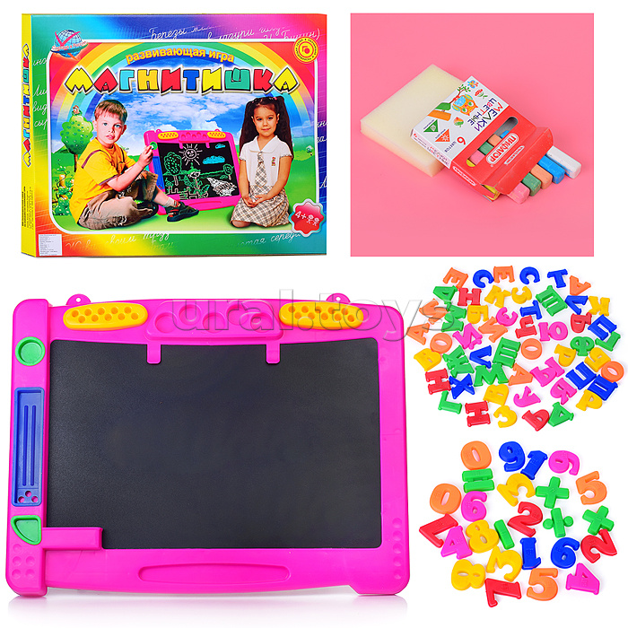 Доска "Магнитишка" Т8 комплект (азбука+ цифры)