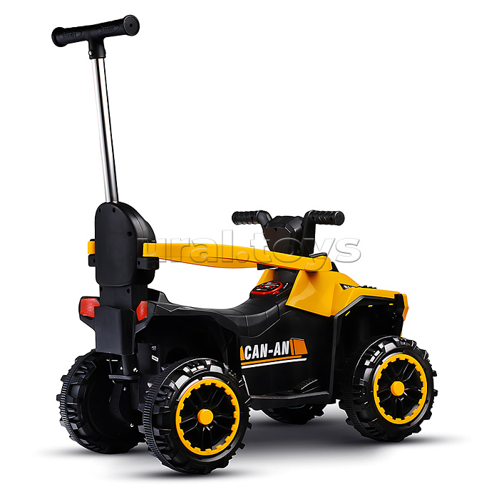 Электромобиль детский "Квадроцикл" (цвет желтый)