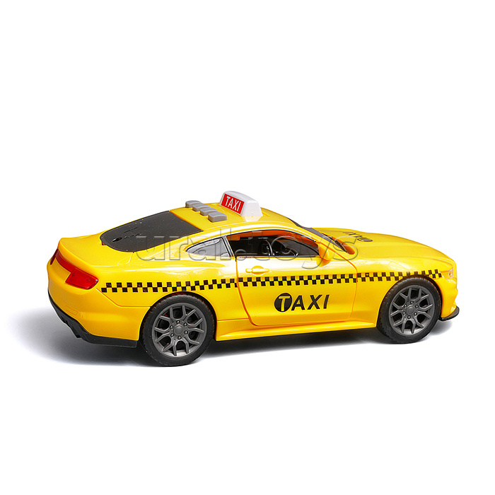 Машина "Такси " 1:18 (свет, звук) в коробке
