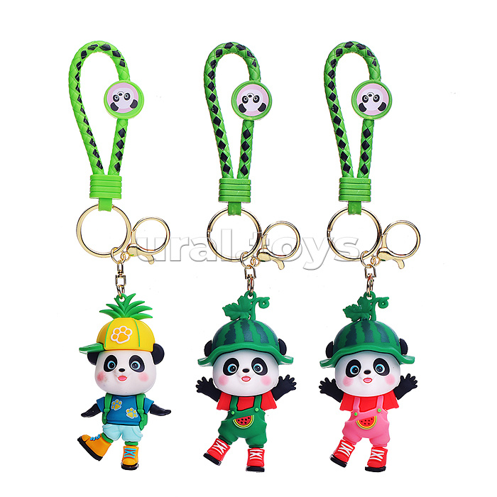 Брелок "Стильная панда" (микс)