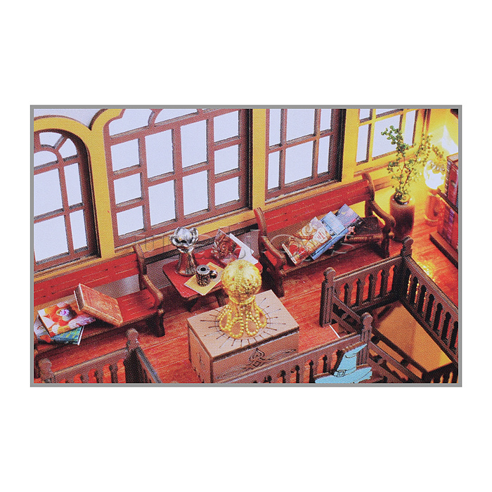 Конструктор "Книжный дом 3D" в коробке