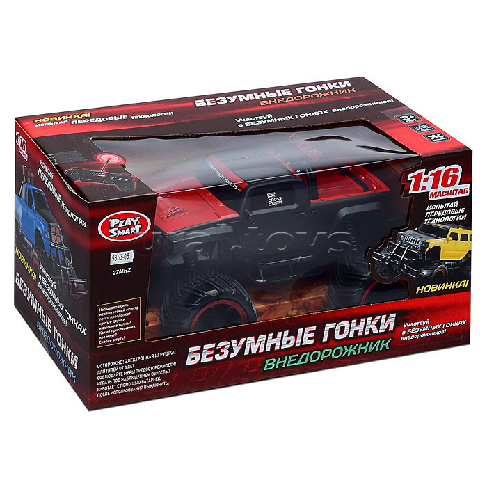 Машина р/у, 27 MHz, 1:16, в коробке