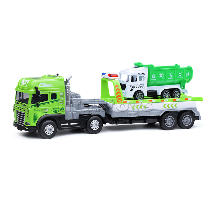 Эвакуатор "Городская служба-2" (свет, звук) в коробке