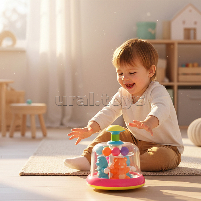 Юла-карусель "Цирк" (в п/пакете)