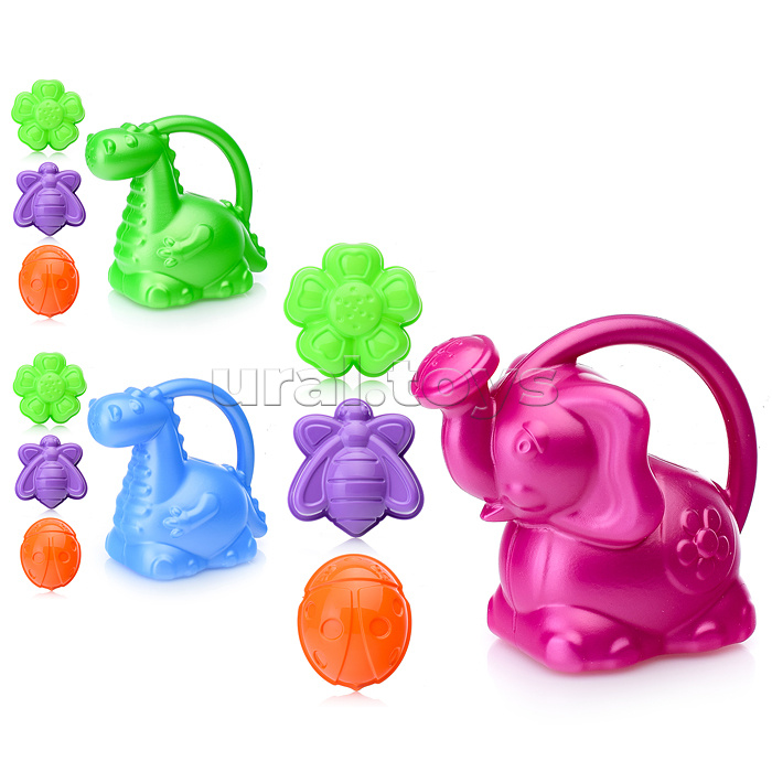 Набор для песка № 77 (Формочки 168 (3 шт)+ леечка 145/146)