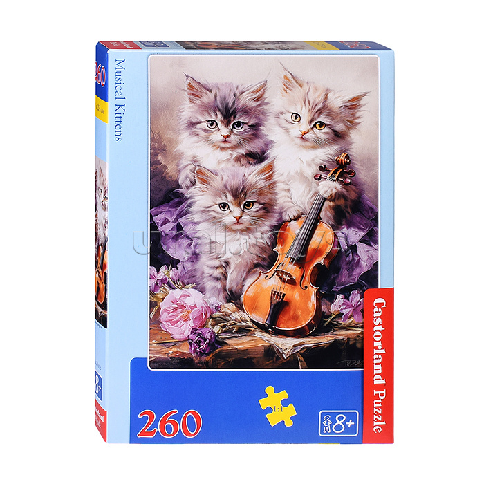 Пазлы 260 "Время чая. Котята" Пазлы 260 "Время чая. Котята"
