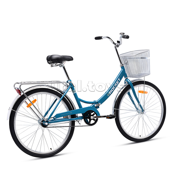 Велосипед 26" Rocket City Fold 26, цвет бирюзовый, размер 19"