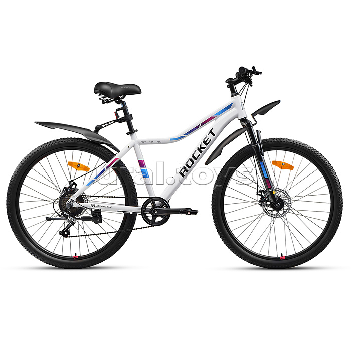 Велосипед 27,5" Rocket Vela alloy Pro 2.0, цвет белый, размер 17"