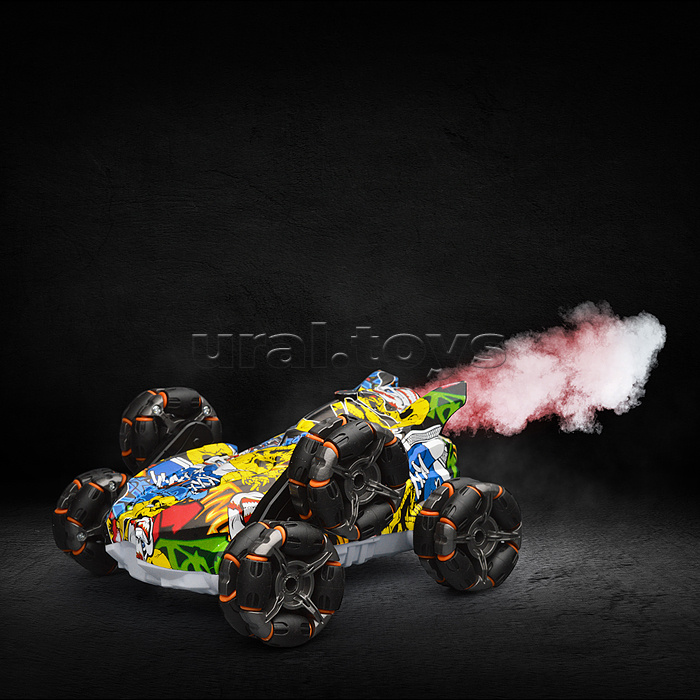 Машина "Racing series, графити" р/у, 27 MHz, в коробке