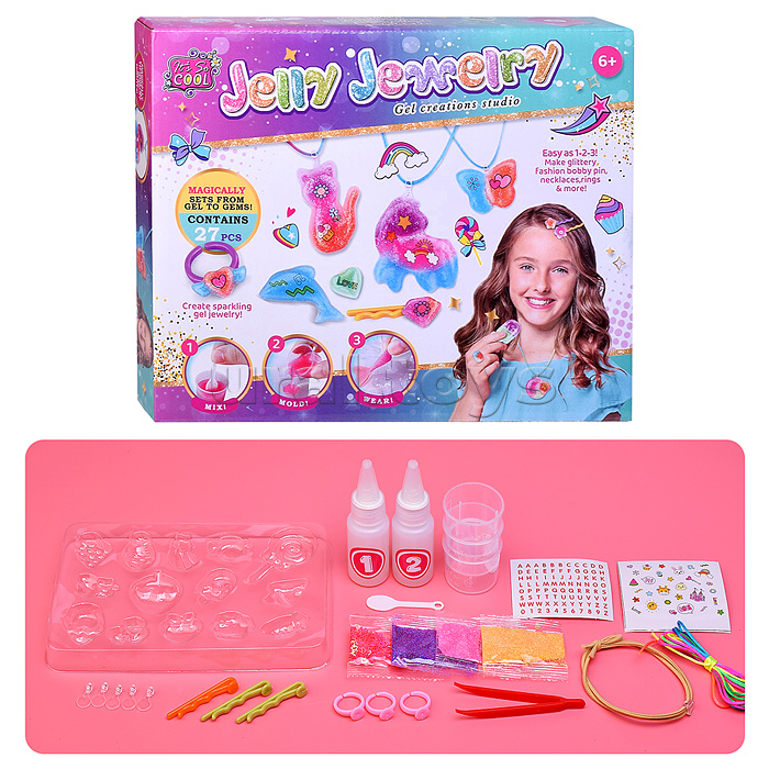 Набор творческая мастерская "Волшебный гель" серия десертов, в коробке