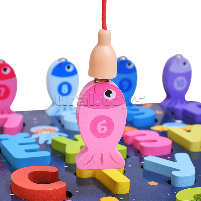 Игра развивающая "Веселая рыбалка - Азбука"