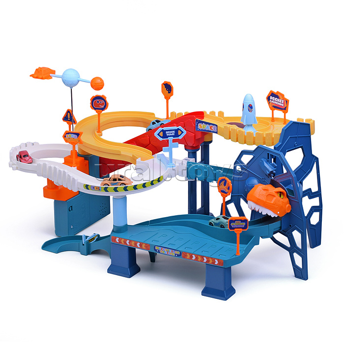 Парковка "Космические динозавры" в коробке