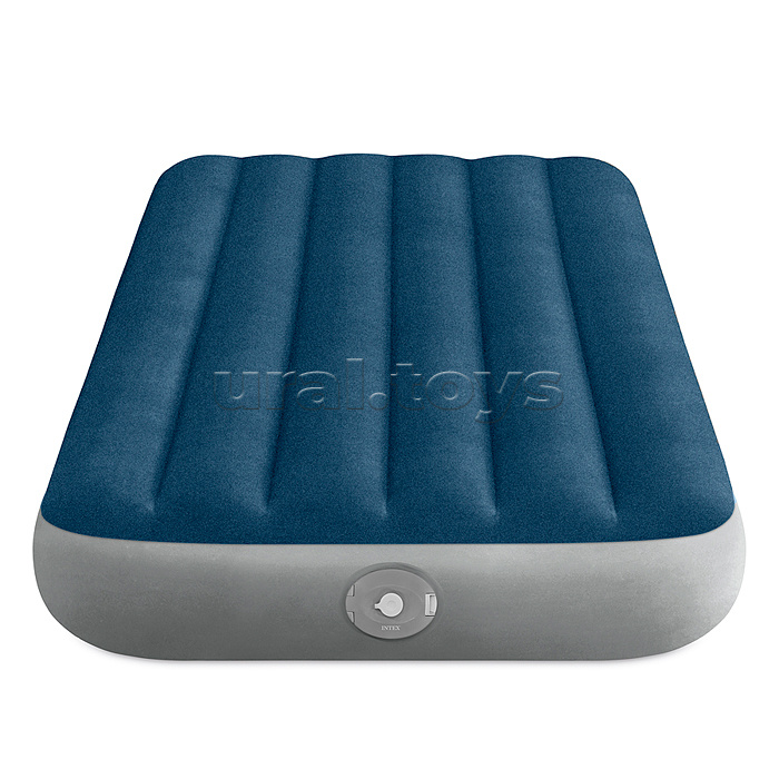 Надувной матрас 99х191х25см "Prestige" встр. насос аккумуляторный, до 136кг, 64187NP INTEX